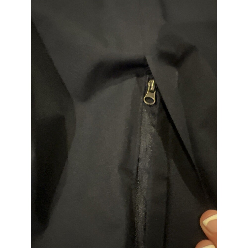 Swiss Tech Men’s Navy Blue Hooded Rain Jacket Size 3XL Waterproof EUC - Picture 3 of 13